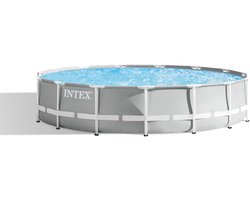 Intex Prism Frame Opzetzwembad Set - Ø 457 x 107 cm met filterpomp
