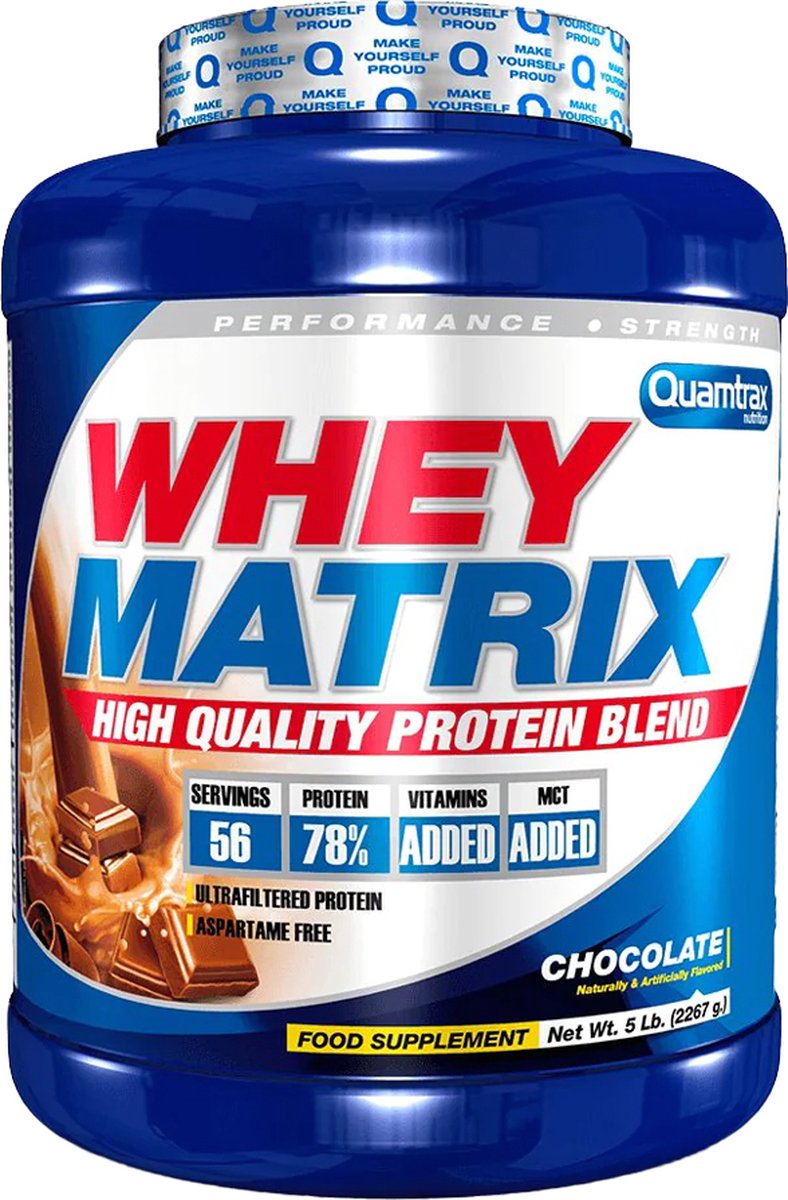 Goedkoopste Whey Matrix 2267gr Chocolate
