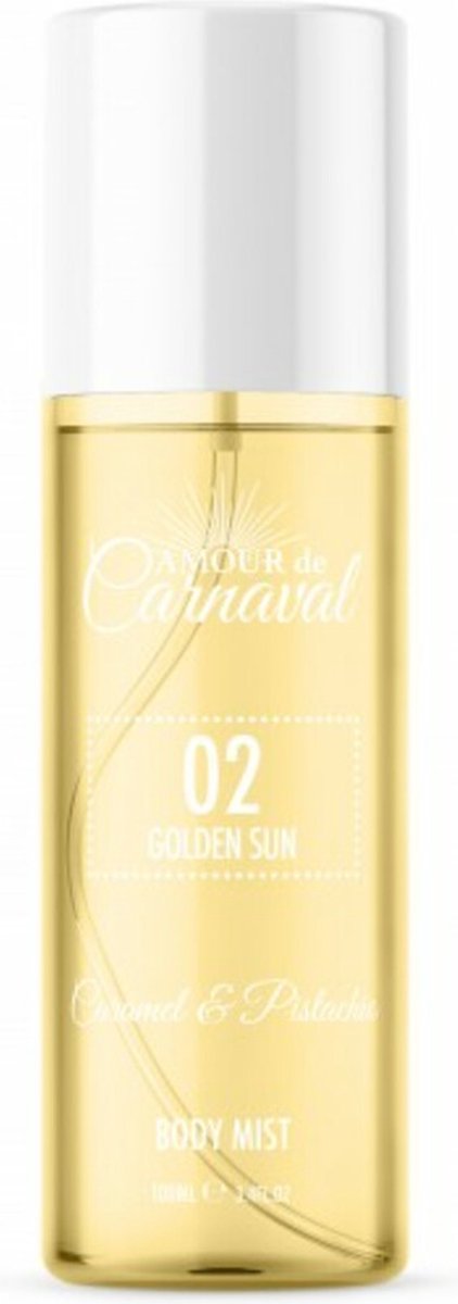 Goedkoopste Amour De Carnaval Body Mist 02 Golden Sun 100 ml