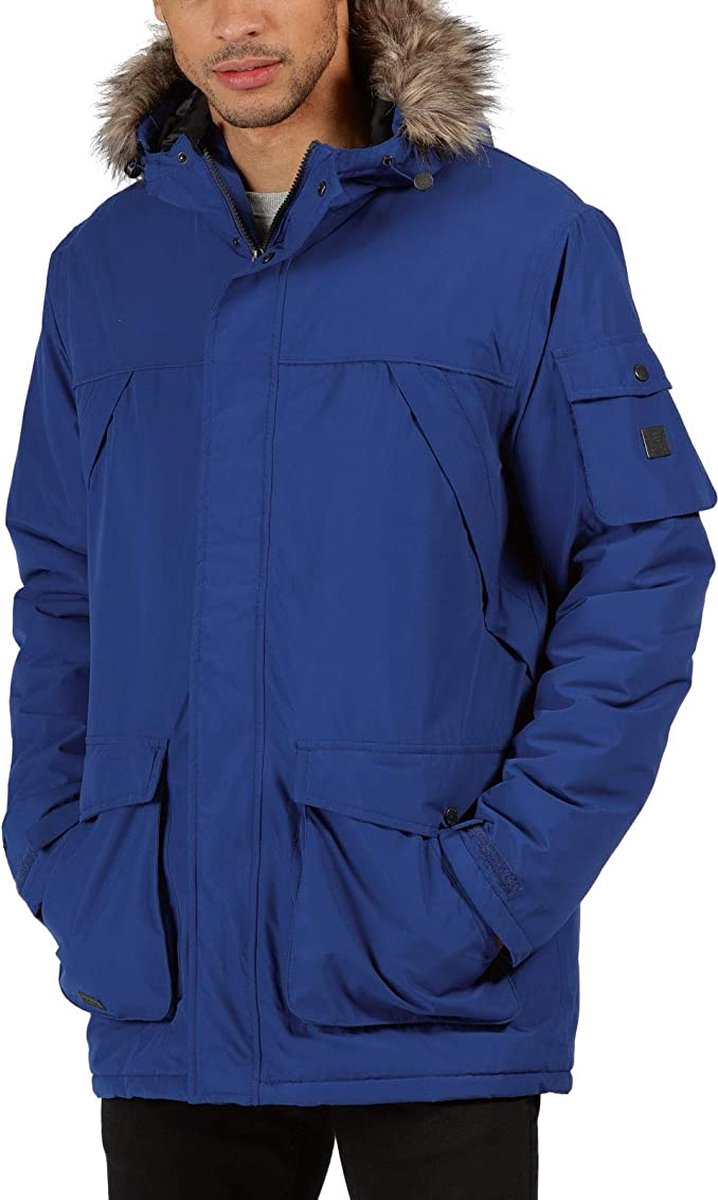 Regatta Heren Sabir Jas Bright Royal Blauw
