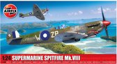 1:24 Airfix 17002 Supermarine Spitfire Mk.VIII - Kit de modèle en plastique d'avion à hélice