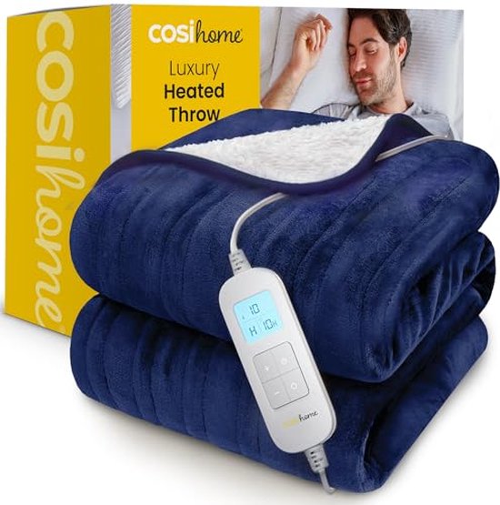 Cosi Home – Elektrische Deken – Luxe Fleece