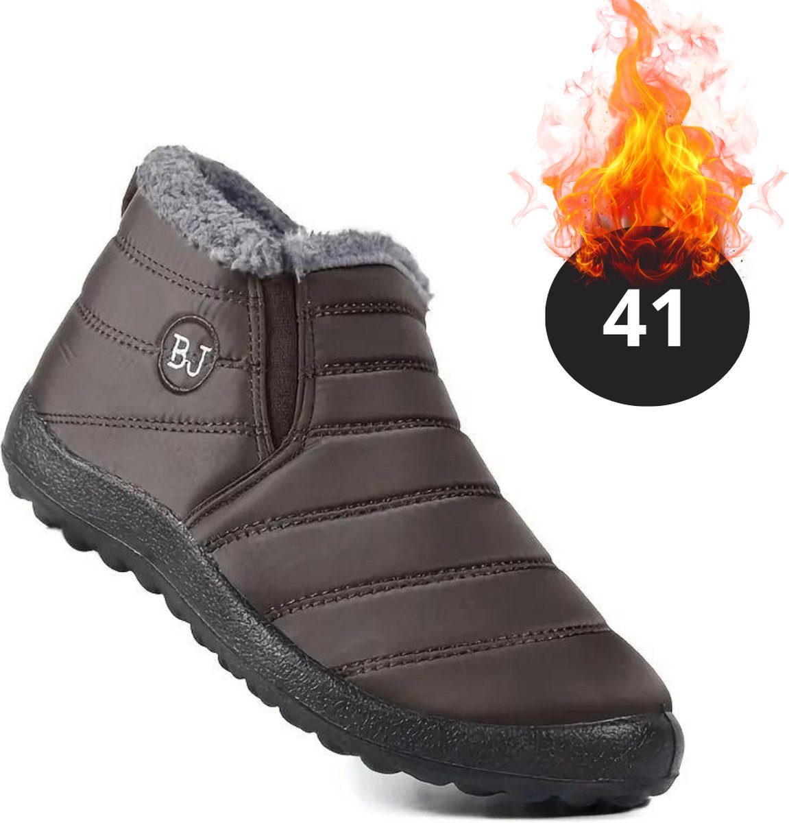 Livano Snowboots Sneeuwschoenen Sneeuwboots Dames Wintersport Ski Skischoenen – 41 Laag Creme