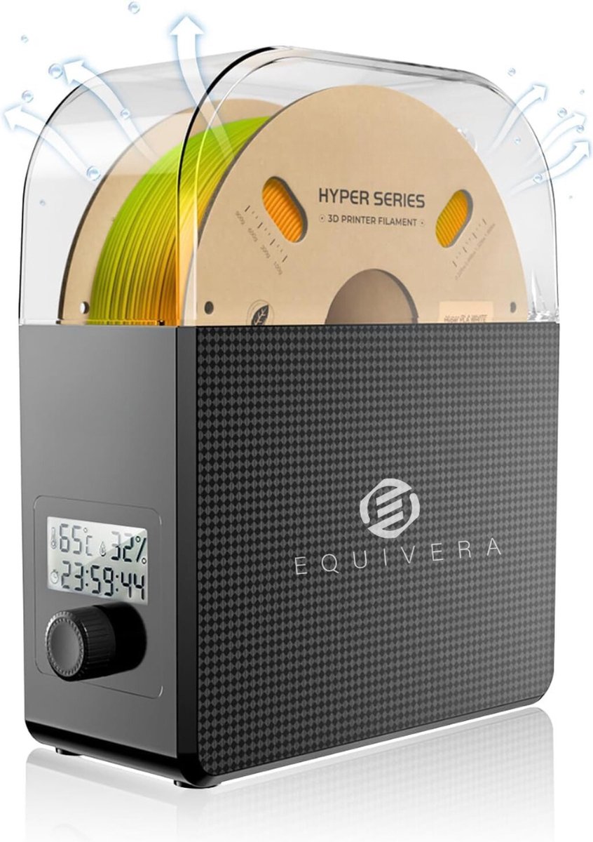 Equivera Filament Droger - Filament Dryer - 3D Printen - Verbeterd de Print Kwaliteit