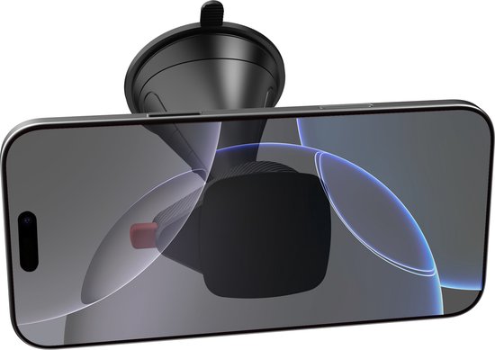 MagnaMount™ 360° telefoonhouder met zuignap in de auto