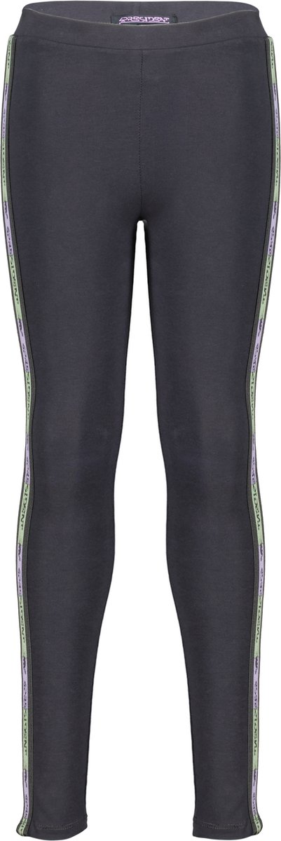 4PRESIDENT Legging meisjes - Black Oyster - Maat 116