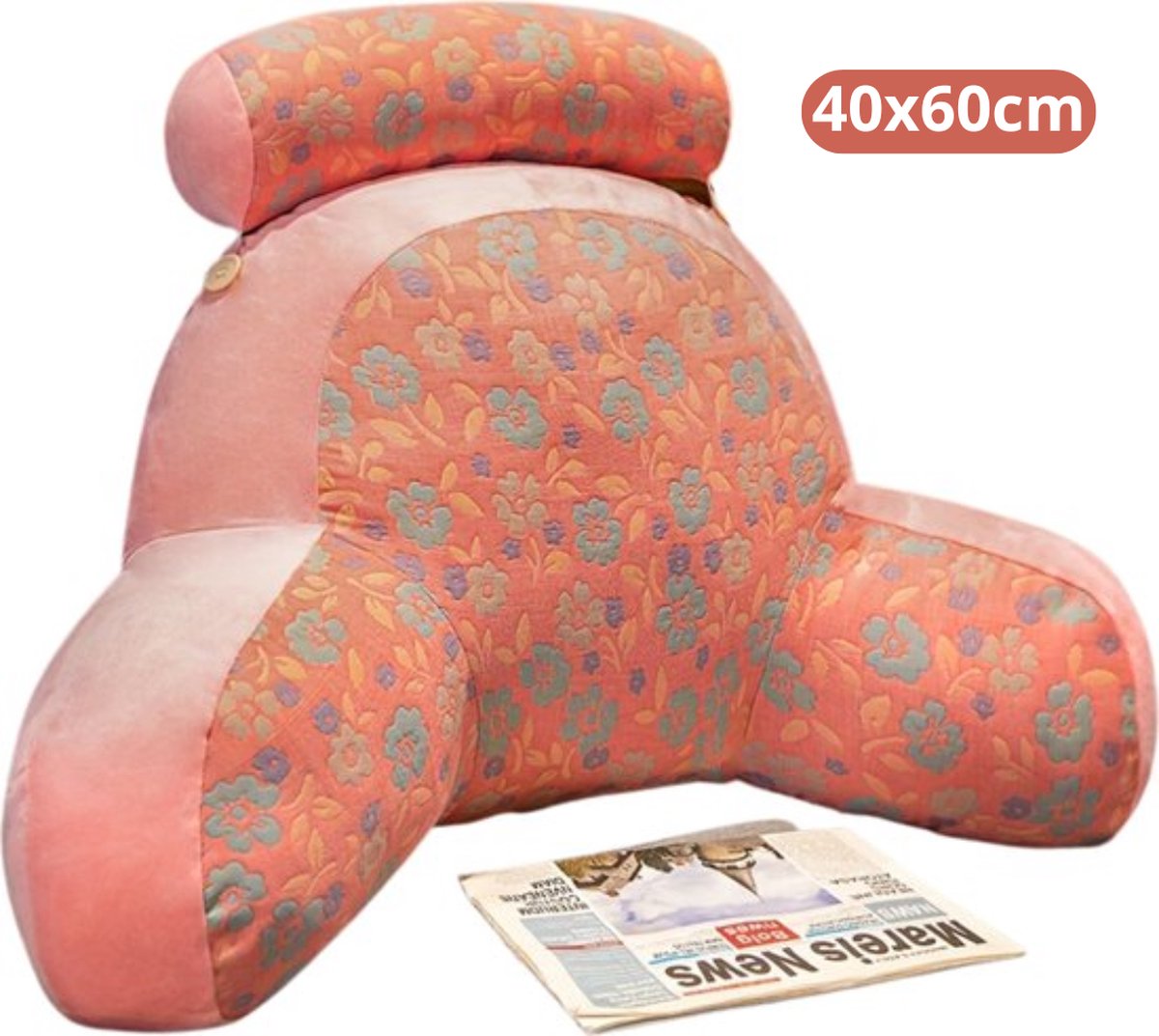 Goedkoopste Bovista Zwangerschapskussen - Zijslaapkussen - Lichaamskussen - Pregnancy Pillow - Maternity Pillow - Zwangerschapskussen XXL - Roze 40x60cm