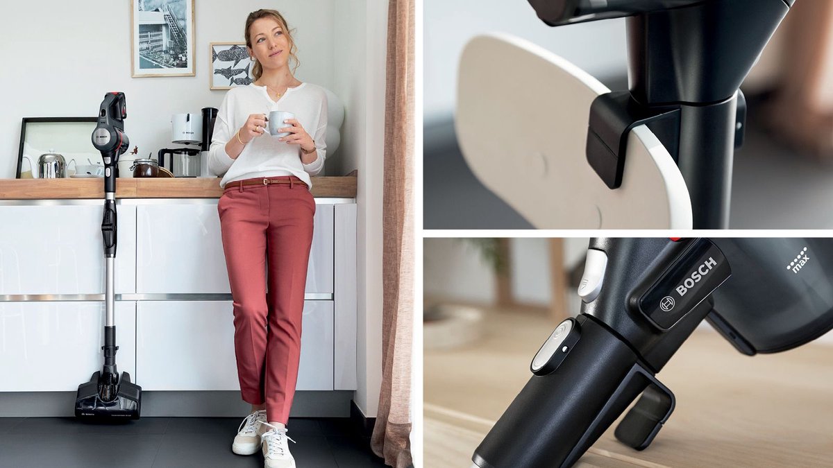 Bosch Unlimited 7 BCS711A Draadloze Steelstofzuiger Grijs - afbeelding 3