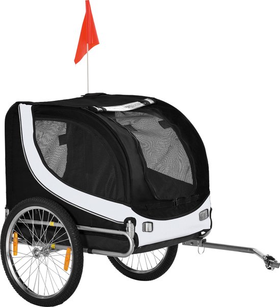 PawHut Hondenkar fietskar honden fiets kar hondendrager B4-0003-029