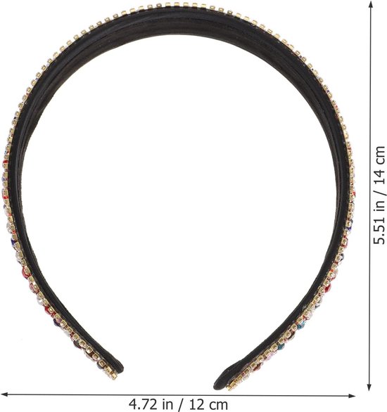 Brede gevlochten hoofdband hoepel mode haaraccessoires