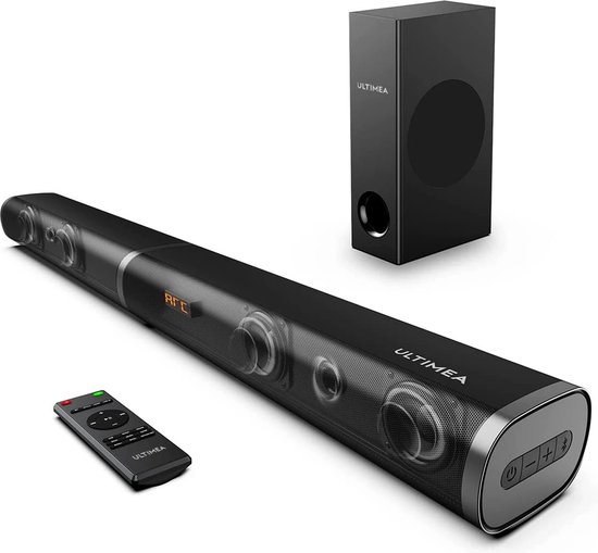 Speedlink SL-820008-BK GRAVITY CARBON 2.1 subwoofer luidsprekersysteem - 120 W piekvermogen, Bluetooth-verbinding voor smartphone/tablet - zwart