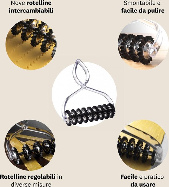 Pastabike Deegsnijder - Handig keukenaccessoire voor het maken van verse pasta van Marcato — afbeelding 5