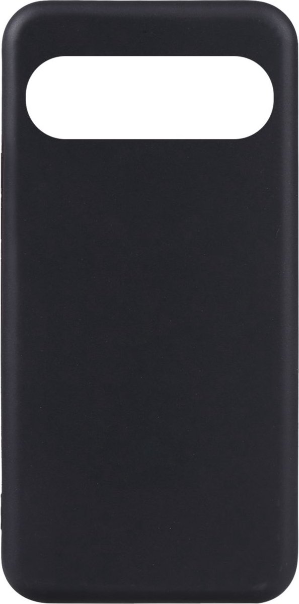 Mobigear Hoesje geschikt voor Google Pixel 9 Pro XL Telefoonhoesje Flexibel TPU | Mobigear Basics Backcover | Pixel 9 Pro XL Case | Back Cover - Zwart