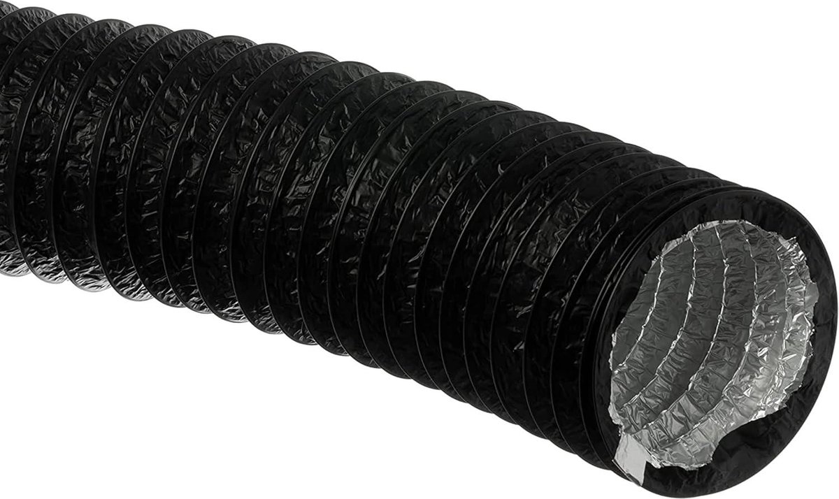 Tuyau Évacuation Air Daniplus Ø150mm - 3m - PVC Flexible - Pour Climatiseur/Sèche-linge