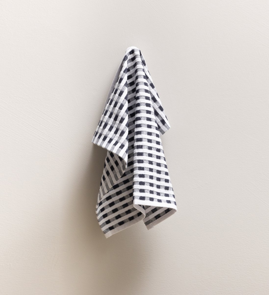 CLARYSSE Vaatdoek katoen Magnus 33 x 35cm - Zwart