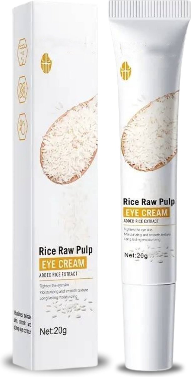 Goedkoopste Rijst Water Oog Creme - Gezicht Masker - Rijstwater Voor gezicht - Ricewater - Niacinamide - Korean Skincare