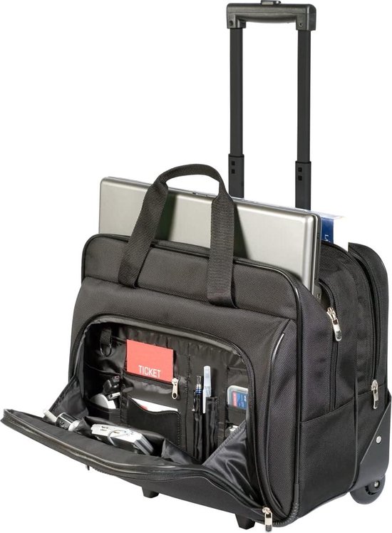 Targus Corporate Traveller - Trolley 15,6 - noir Pas Cher | Bureau Vallée