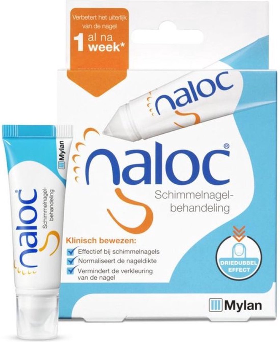 Goedkoopste Naloc Schimmelnagel Behandeling - Effectief bij schimmelnagels - 10ml - Kalknagelbehandeling - Zonder conserveermiddelen - Resultaat na 1 week – Tegen verkleuring & verdikking