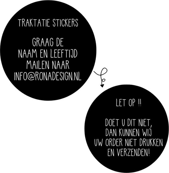 20x Traktatie stickers Kasteel Prinses - Verjaardag stickers - Afscheid opvang - Sluitstickers - Kinderfeest Traktatie - Uitdelen - Uitdeeltraktatie - Wensetiket - Rond - 40mm - Glossy sticker