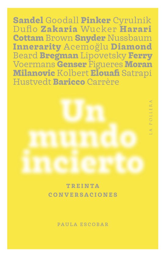 Un mundo incierto - cover