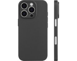 Silq Ultra Dun Hoesje geschikt voor iPhone 17 Air - Zwart - Slechts 0,5mm dun!
