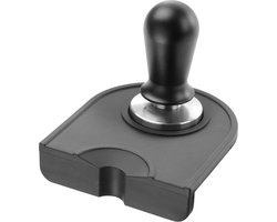 HENDI Tampmat – siliconen – met portafilter uitsparing – 125x140x30 mm