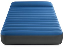 Intex TruAire Twin Dura-Beam Camping Mattress met Quickfill USB150 luchtpomp - 191 x 99 x 22 cm