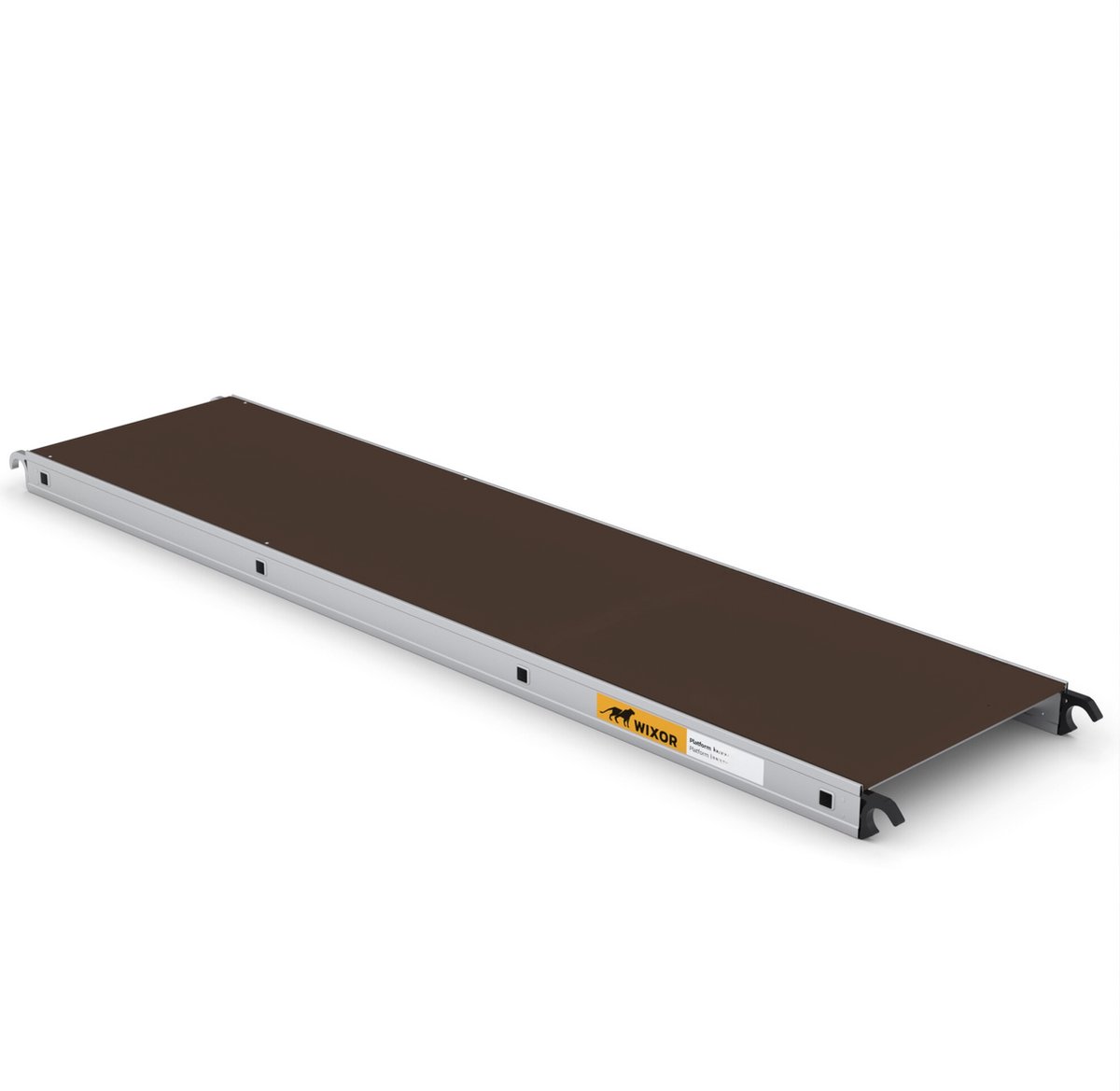 Wixor | platform 250 cm | advance | zonder luik | steigeronderdeel | rolsteiger | plank | asymmetrisch | stelling