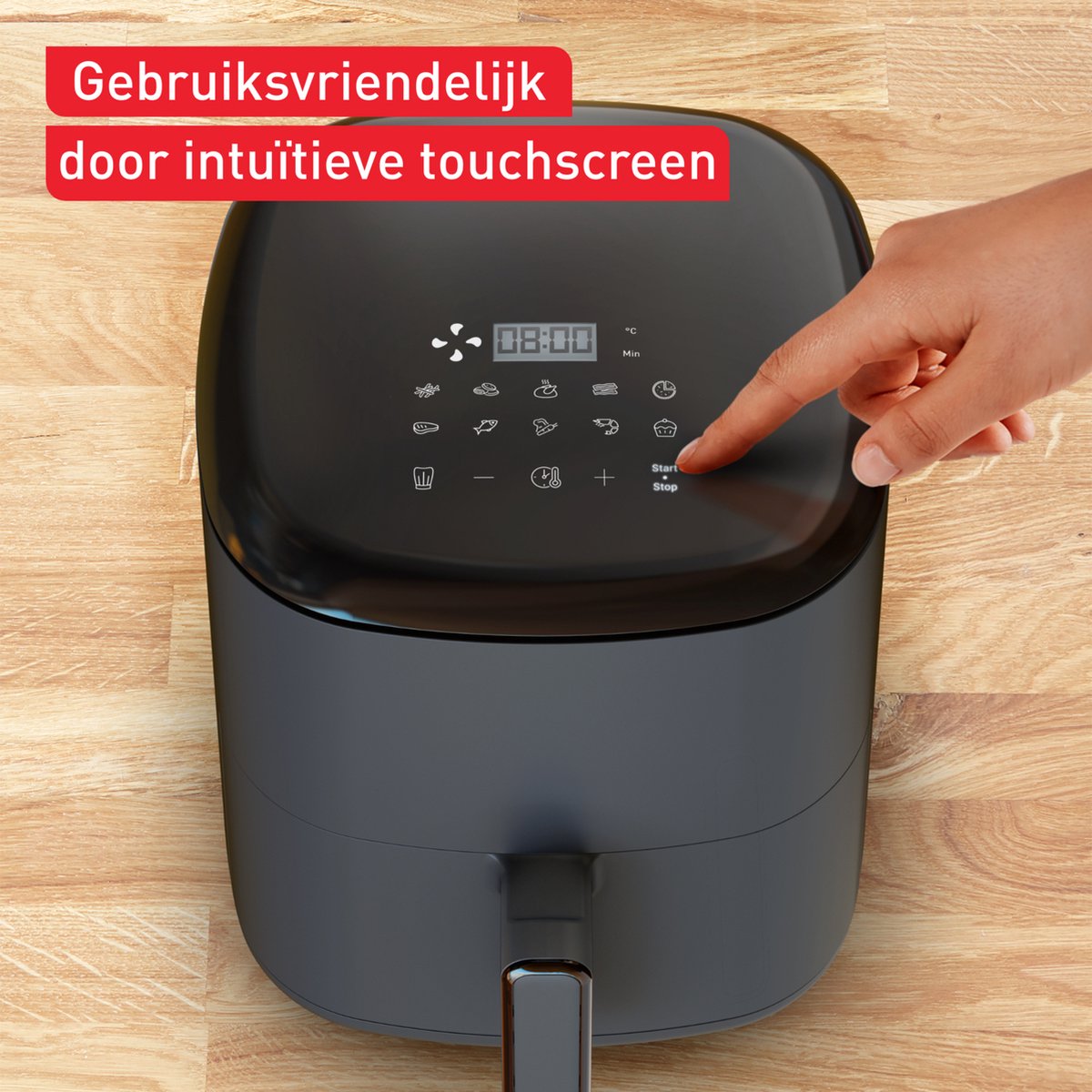 Afbeelding 2 van Tefal Easy Fry Max EY245B - Airfryer - 5 liter - tot 4 personen