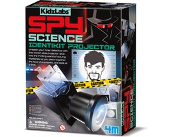 4M Wetenschap En Spel - Identikit Projector - Detective - KidzLabs - Spy Science - 8 Jaar