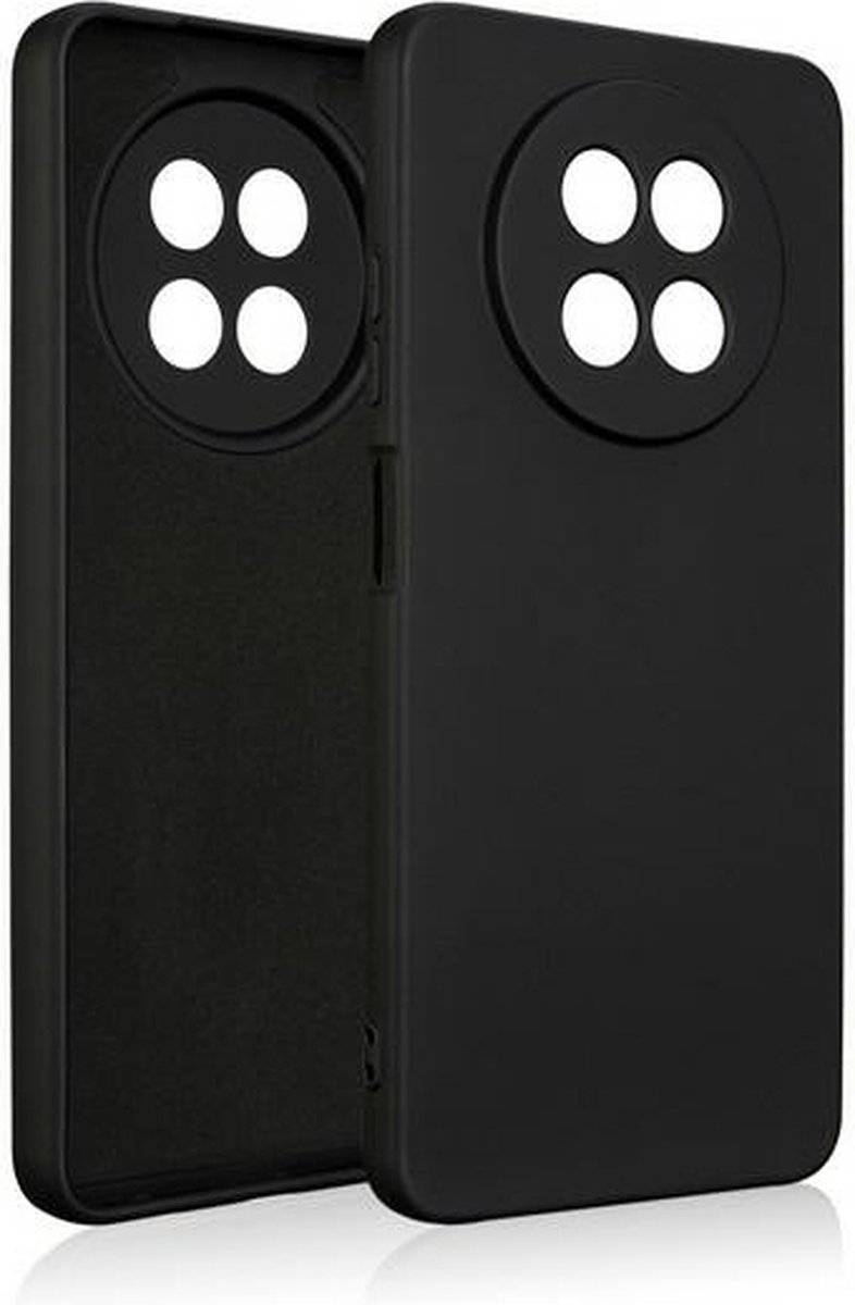 Beline siliconen hoesje voor Realme 12 5G zwart/zwart