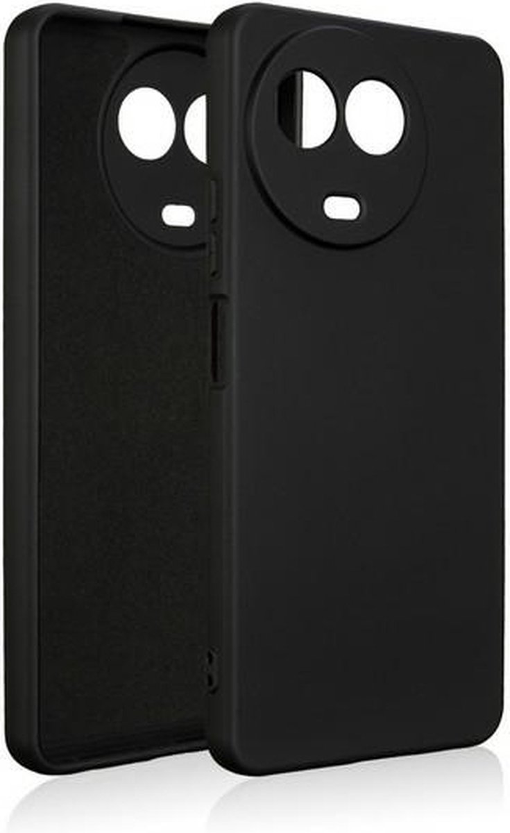Beline siliconen hoesje voor Realme 11 5G zwart/zwart