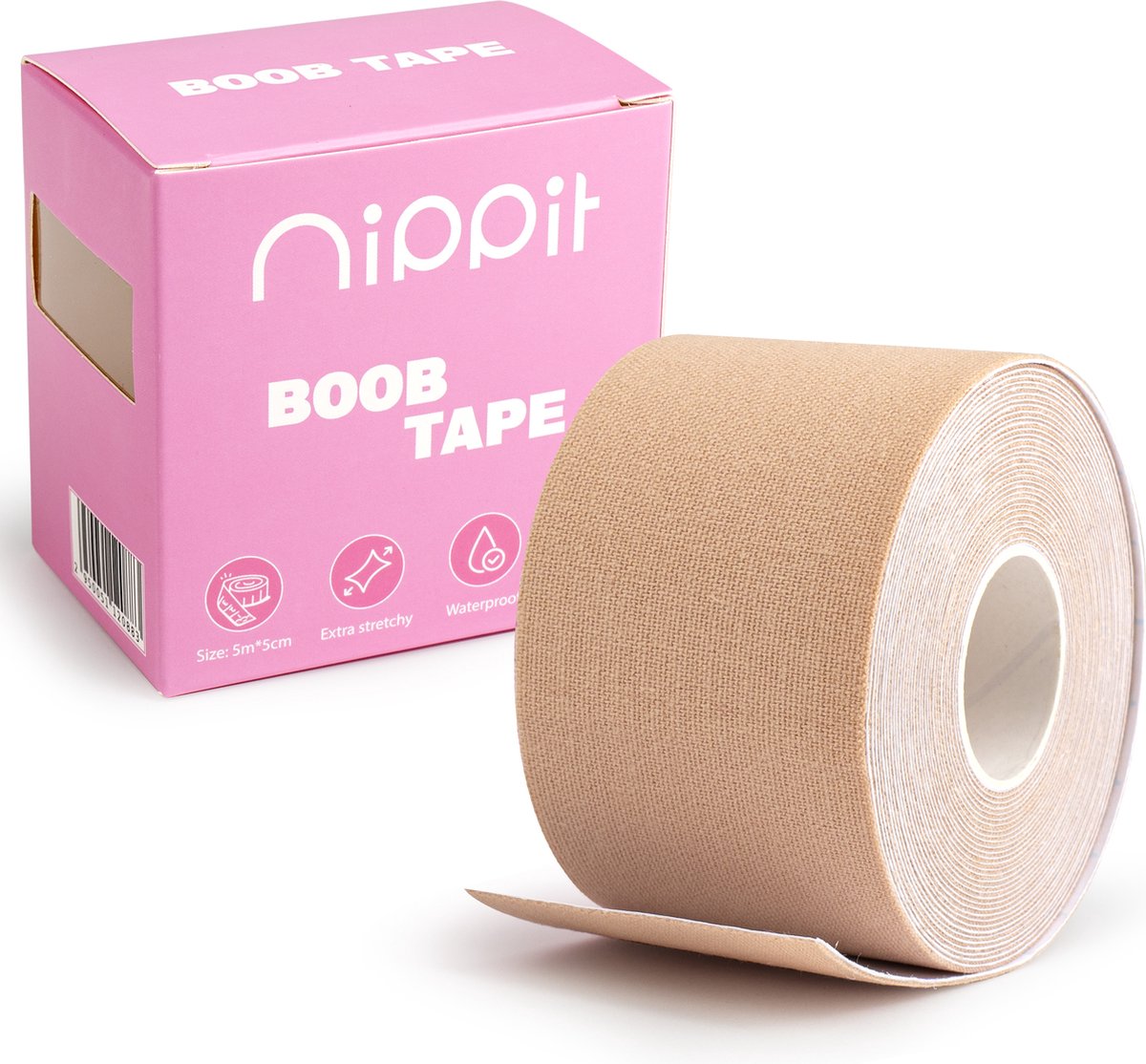 Nippit boob tape - Boobtape - Fashion tape - BH tape - 5 meter - Blank