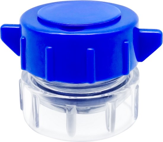 Purepeak 2-in-1 pillenvergruizer – blauw