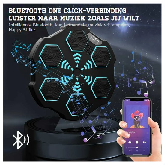 Muziek bluetooth boxing-machine, elektronische muziek, boksmachine