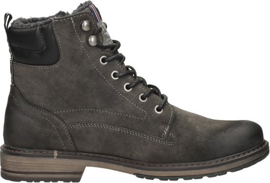 Mustang Chaussures à Chaussures à lacets Hautes Chaussures à lacets Hautes - gris foncé - Taille 43