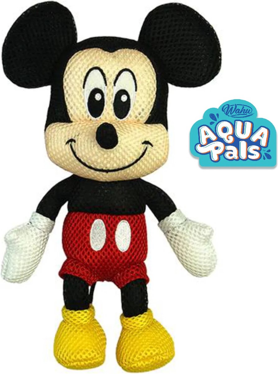Goliath Wahu Aqua Pals Disney Mickey Mouse knuffel voor in water 22 cm