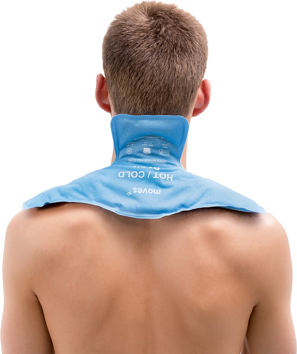 Goedkoopste Moves Hot Cold Pack - Hotpack Nek & Schouders - Warm-koud kompres - Ice pack - Natuurlijke klei