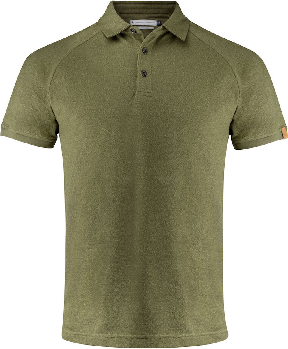 James Harvest POLO BROOKINGS REGULAR 2135037 - mosgroen - M