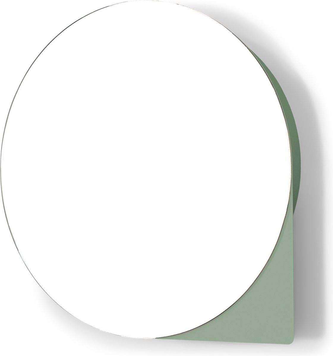 Spinder x BUDDE spiegelkast Sonnet S - Dusty Green - 3 haakjes - Staal