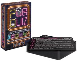Pubquiz #3 (*** over 2024! *** 9 Nederlandse quizzen van 6 rondes) - Kaartspel - Pocketformaat Quizspel / Partyspel met Trivia voor thuis, in de kroeg of onderweg - 4-24 spelers / groepen - 198 nieuwe vragen!