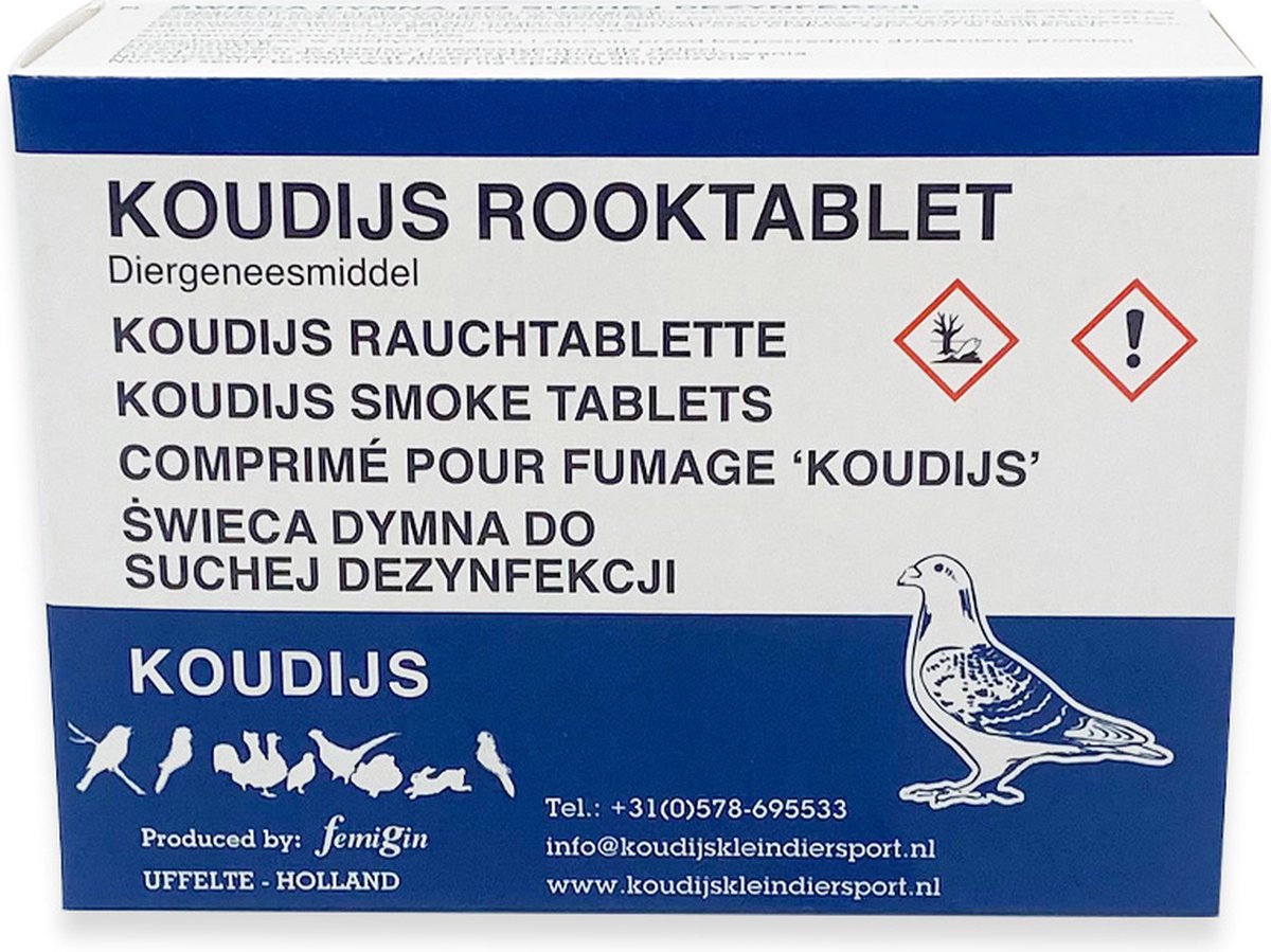 Koudijs rooktablet 170gr