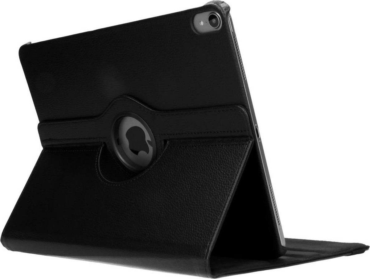 360° Draaibare Bookcase voor de Apple iPad Pro 12.9 (2018) - Zwart