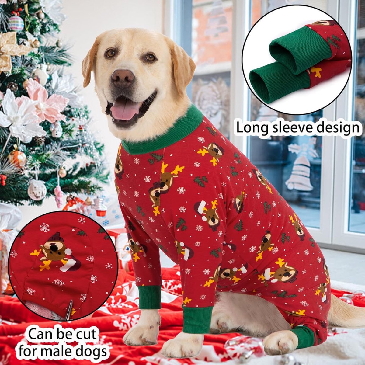 Ranphy Leuke Gestreepte Hond Pyjama Winter Kleding voor Kleine Honden Meisje Jongen Huisdier Pullover Jumpsuit Zachte Puppy Pjs Doggy Thermische Onesie Chihuahua Yorkie Kat Kleding, Bruin, S