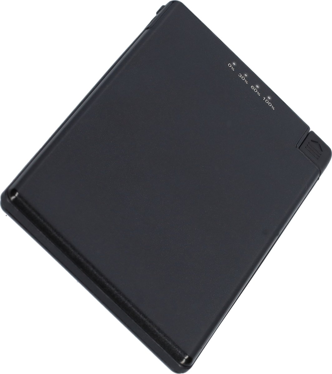 Powerbank Mini 5000 mAh Powerbank met Ingebouwde Kabel - afbeelding 2