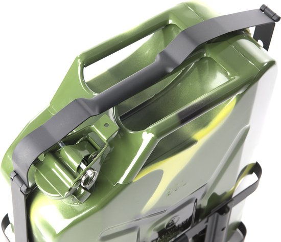 RVS Jerry Can Houder voor Reserveband - CAMPWERK
