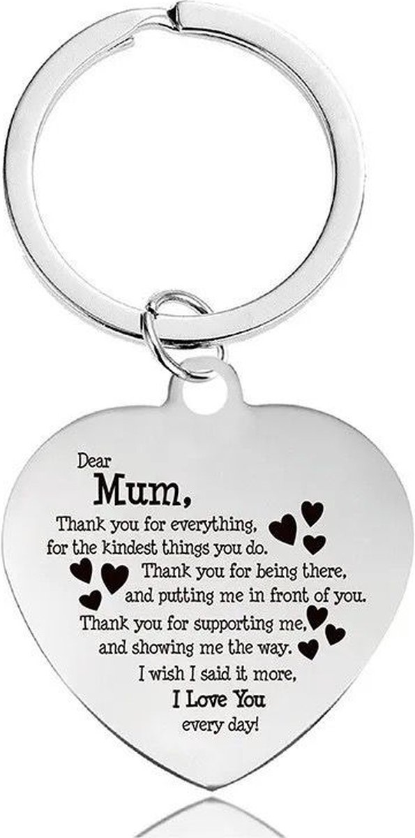 Nina's Giftshop® Sleutelhanger Mama - Cadeau voor Moeder - Moederdag Cadeau - Verjaardag - Kerstcadeau