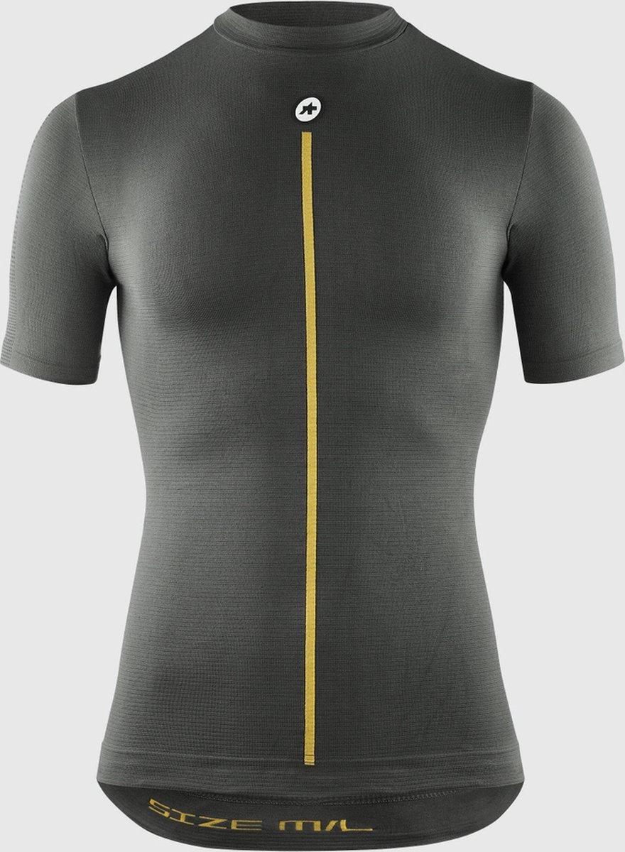 Assos 2/3 SS Skin Layer P1 - Anthracite Grey