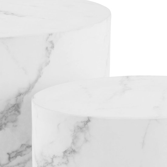Salontafel Spencer set van 2 beige/grey travertine € 1.256,- ⋆ Richmond