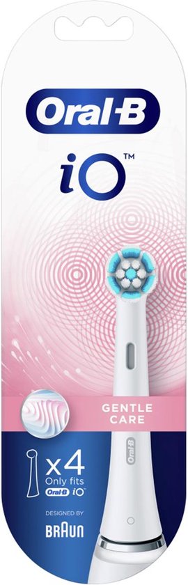 Oral-B IO Gentl-e Buis Care Opzetborstels - Wit - 4 Stuks